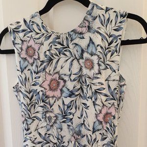 H&M Sleveless Floral Dress